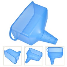  Capless Gas Tank Funnel Oil for Change Square Funnels Automotive Use