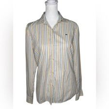 Lacoste Vintage Y2K Striped button-up Shirt - Multicolor