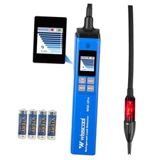 HVAC Refrigerant Leak Detector with Light Alarm, 9.6 x 1.7 x 1.9 inch Color LED