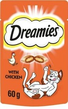 Image of Dreamies Cat Treats 60g Chicken