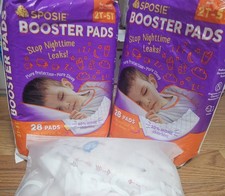 Sposie Booster Pads for Pull'ups 2T-5T Overnight Protection To Stop Leaks