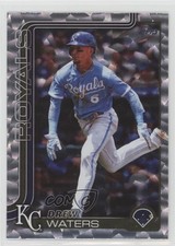 2025 Topps Series 2 Silver Cracked Foilboard Drew Waters #546 2w3