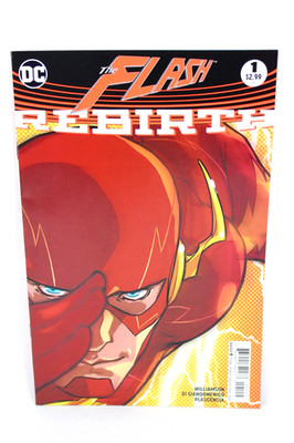 The Flash Rebirth #1 Doomed to Repeat It Karl Kerschl Variant 2016 DC Comic F-/F