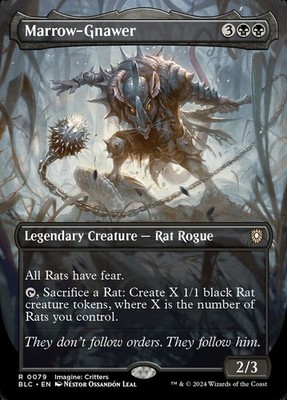 MTG Magic the Gathering Marrow-Gnawer (79/432) Bloomburrow Commander NM
