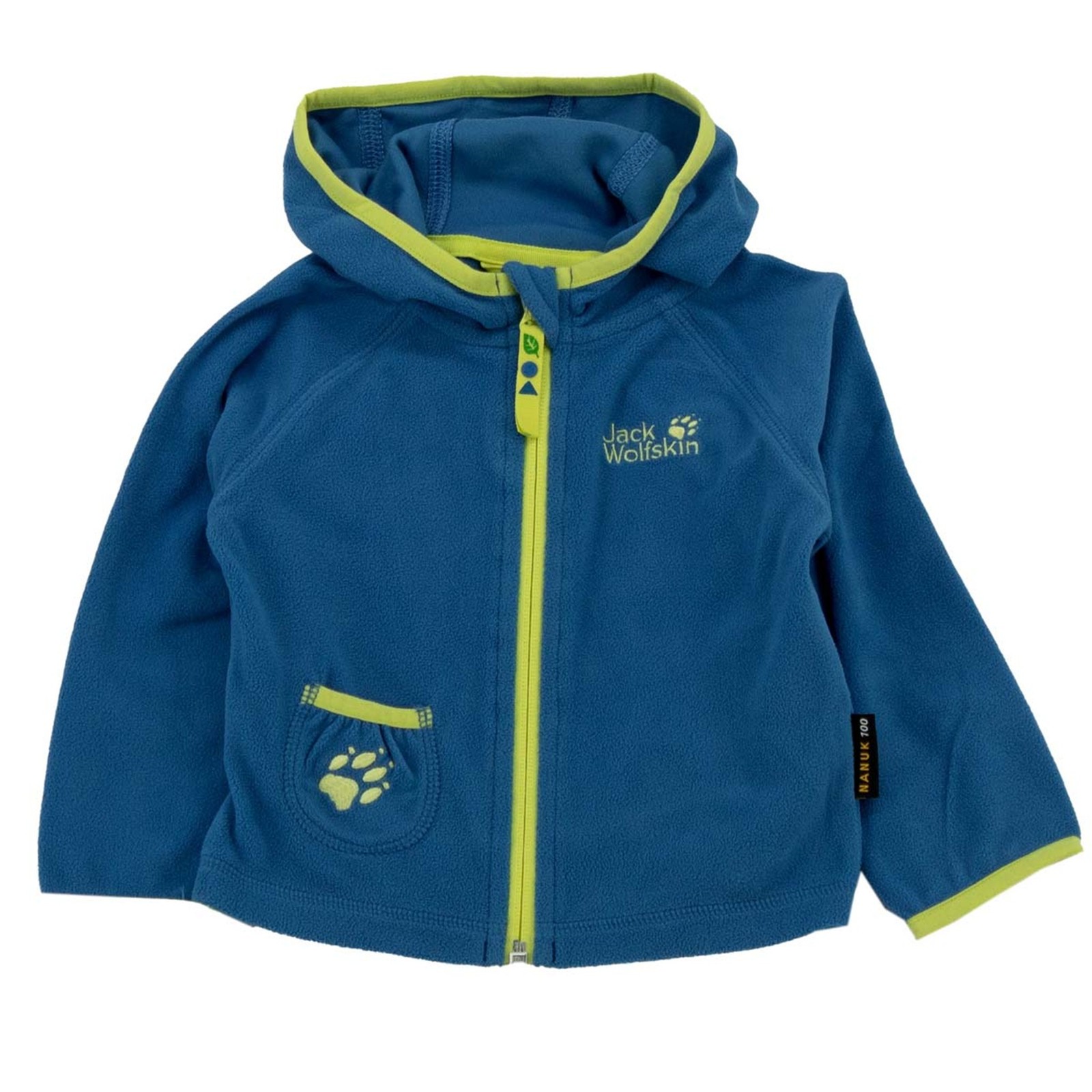 Пуловер-джемпер Jacke Mini Nanuk из флиса Jacke Wolfskin 100 Kinder 1606181-1156 4590₽