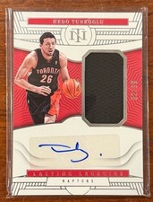 2022 Panini National Treasures Hedo Turkoglu Lasting Legacies Patch Auto /99