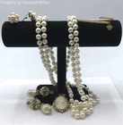Alex and Ani Faux Pearl & Cameo Costume Jewelry Lot 5 Pieces Vintage Style