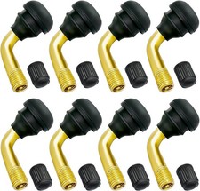 8 Pack Pvr70 Tubeless Tire Valve Stem Tire Valve Curved Bent 90 Degree Angled 8 Pack Pvr70 Tubeless Tire Valve Stem Tire Valve Curved Bent 90 Degree Angled
