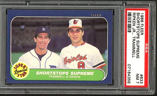 1986 Shortstops Supreme [Ripken Jr. , Trammell] #633