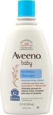 Aveeno Baby Eczema Therapy Moisturizing Cream, Natural Colloidal Oatmeal ...