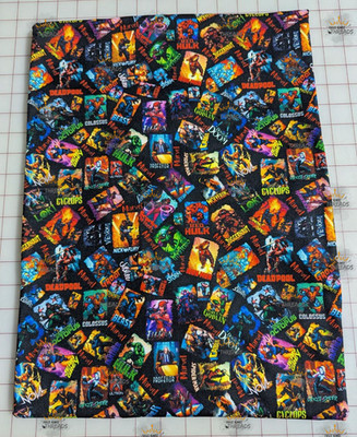 Marvel X-Men Collage Custom Print 1 Yard Fabric Seamless Design DBP 59x36