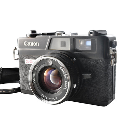 READ [Near MINT] Canon Canonet QL17 Black GIII Sister Model 40mm f1.7 Japan