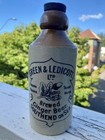 5 Antique English Stoneware Ginger Beer Bottles Caley Bullard Rawlings Mellor — photo 2