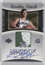 2004 Upper Deck Exquisite Collection Rookie /225 Kris Humphries Patch Auto 2d0