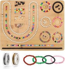 15 X 11.5 in Bead Boards for Jewelry Making, New Upgrade Bracelet Beading Measur