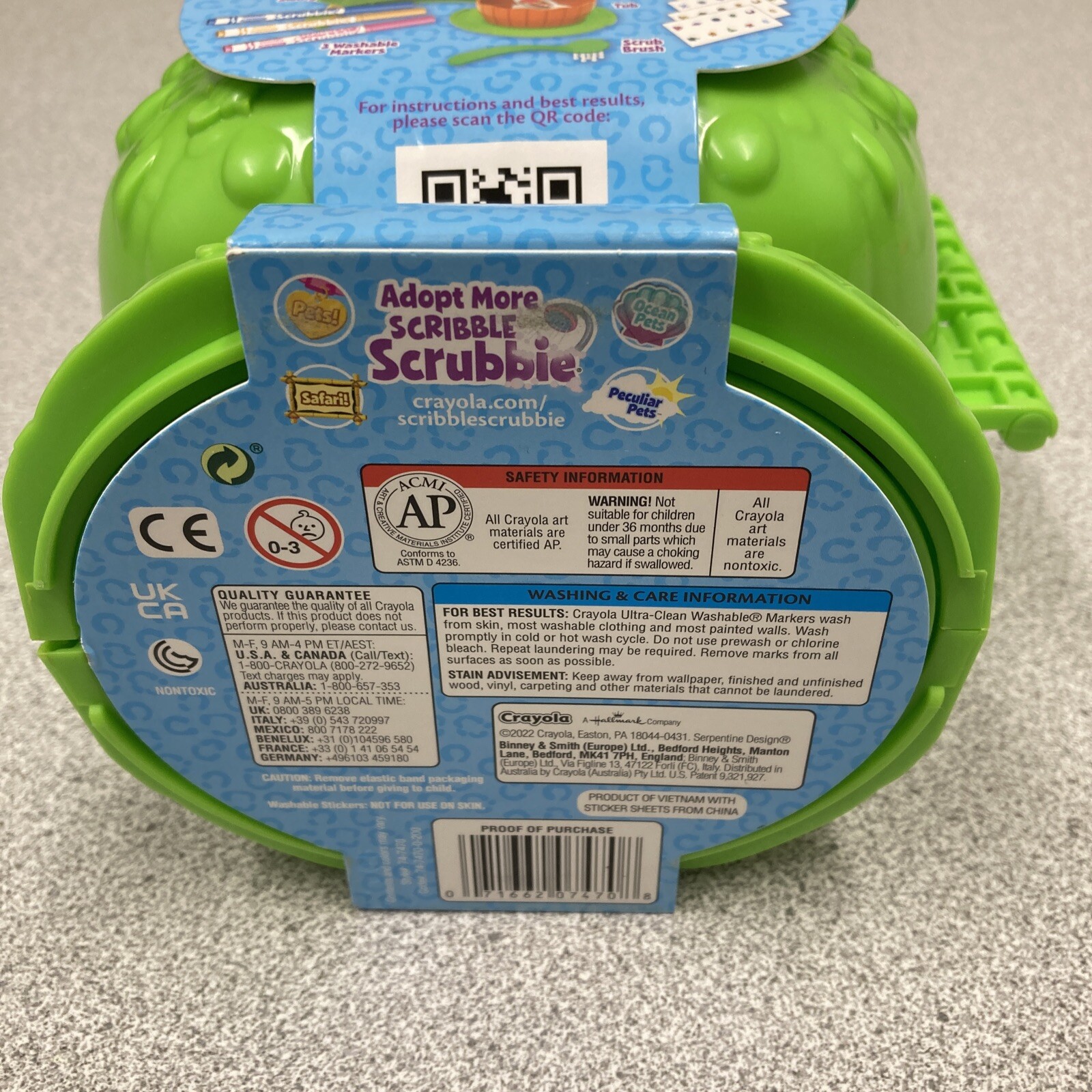 Crayola SCRIBBLE SCRUBBiE 2 Pets, Swing, Tub & Safari Treehouse Toy Storage Case