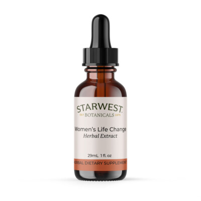 Womens Life Change Support Herbal Extract Tincture w/ Dropper USA SHIP