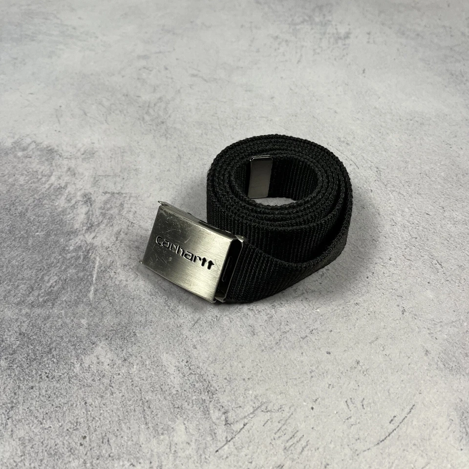 Cinturón de algodón negro Carhartt - Imagen 2 de 4