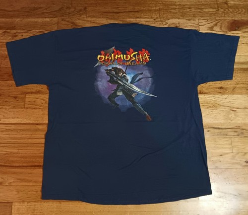Vintage Onimusha Dawn of Dreams T-Shirt Capcom Videospiel Promo Playstation - Bild 1 von 5