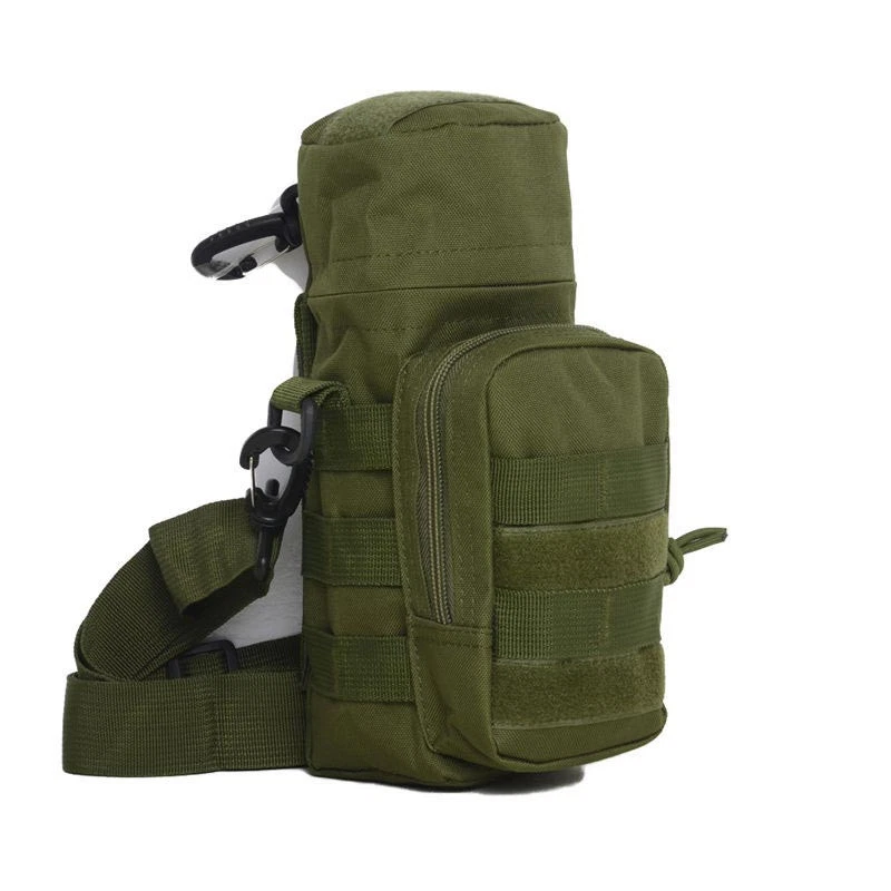 Bolsa de botella de agua táctica militar para exteriores con sistema Molle Foto 4 de 4