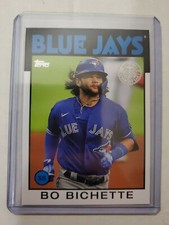 2021 Topps Series 1 Bo Bichette 1986 35th Anniversary Blue Jays #86B-55