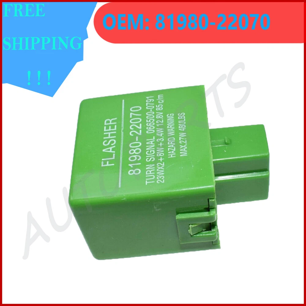 81980-22070 Turn Signal Flasher Relay 3 Pin For Toyota Camry