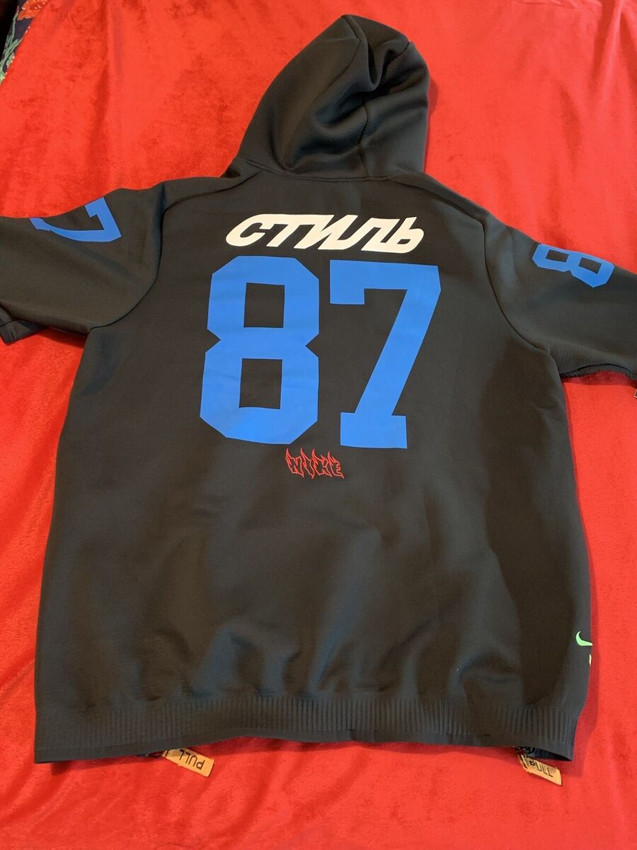 Nike Heron Preston SS Pullover Hoodie Jacket Black for Men Nike Heron Preston SS Pullover Hoodie Jacket Black for Men