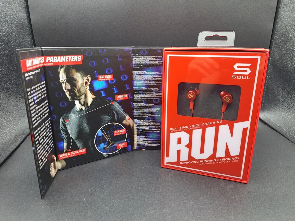 Auriculares Soul: Run Free Pro Bio (rojo pasión) Foto 2 de 4