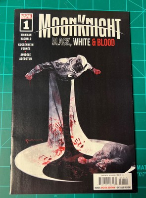 Moon Knight: Black, White & Blood #1 (2022) Marvel Comics - First Print!