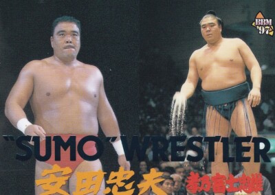Tadao Yasuda (Sumo Wrestler) 1997 BBM Pro Wrestling #367 | eBay