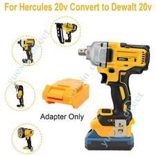 Adapter For Hercules 20V Battery Convert to for Dewalt 20V Power Tools Connector