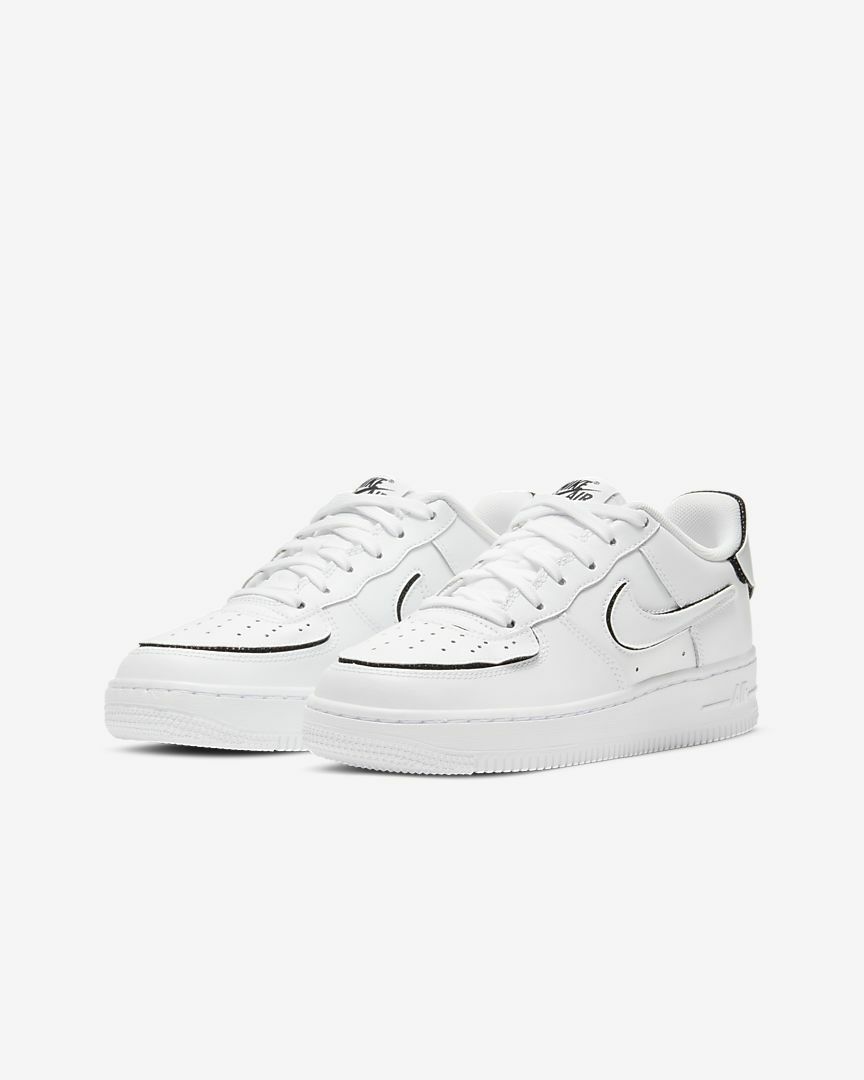 NIKE AIR FORCE 1/1 BIG KIDS US SIZE - 6.5 Y STYLE # CT3840