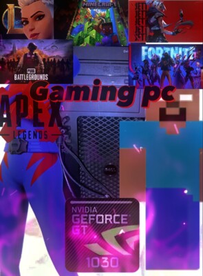 gaming pc fortnite valorant apex league of legends. (Read description for specs)