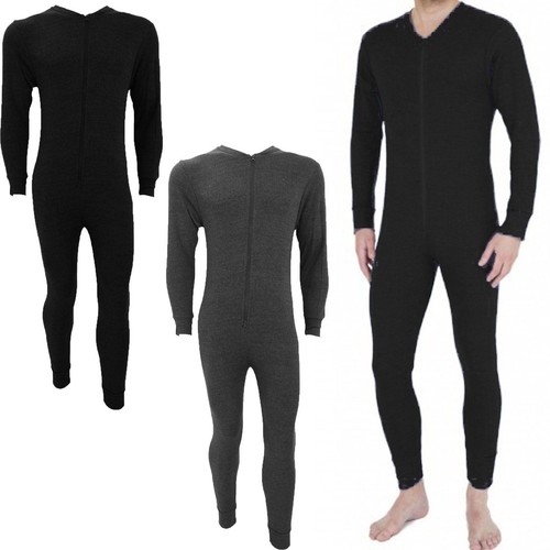 Tuta Intera Termica da Uomo con Zip Cerniera Intimo Completo Tecnico Sci  S-XXL | eBay
