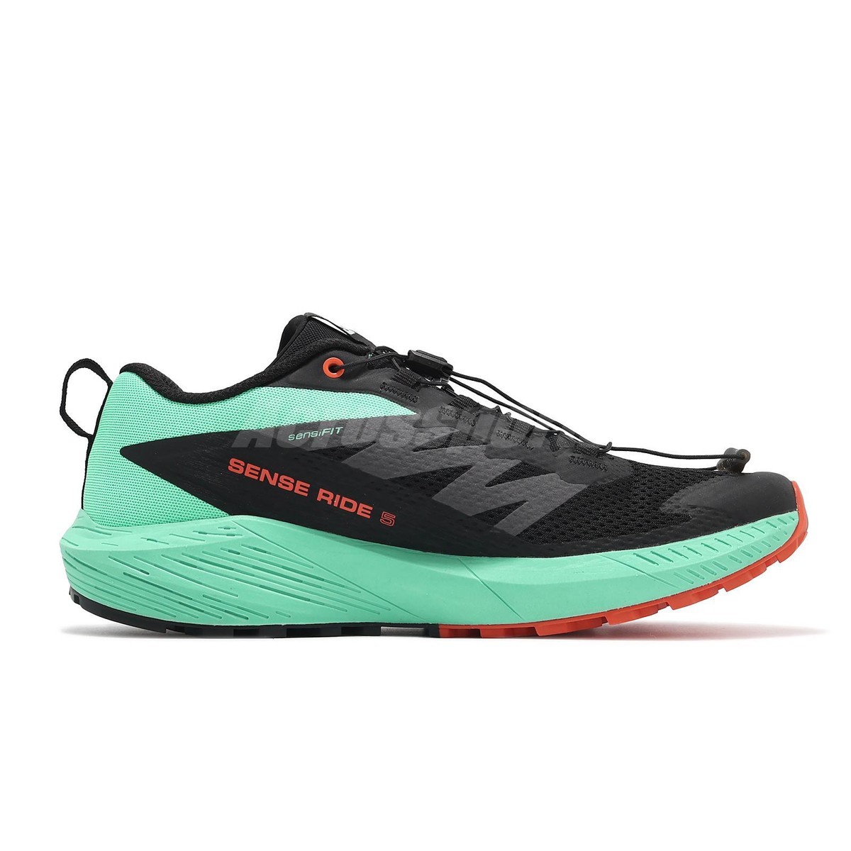 スニーカー SALOMON Men Sneakers L47563500 BLACK CHERRY TOMATO BAY Black Salomon Men's DRX DEFY GRVL Road Running Shoes - Black
