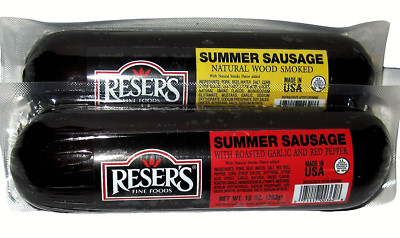 Reser's Assorted Summer Sausages Party Pack / Smoked / Garlic Red Pepper  20 oz.