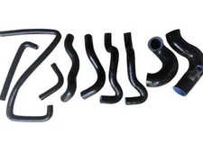 Fit Lancia Delta Integrale EVO 2.0L 8V 1987-1994 Tubo Silicone Nero