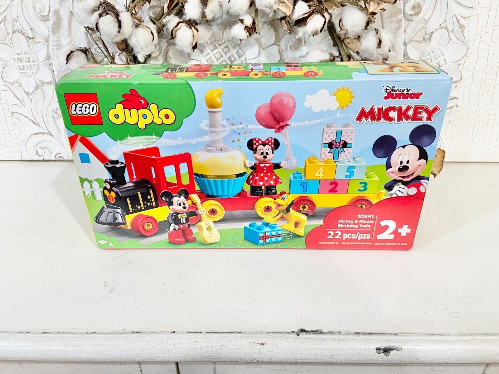 LEGO DUPLO Disney Mickey & Minnie Birthday Train 10941 Kids’ Birthday Number Tra