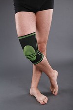 LOREY - Hochwertige Kniebandage, Kniestütze mit Pelotte im Kniescheibenbereich