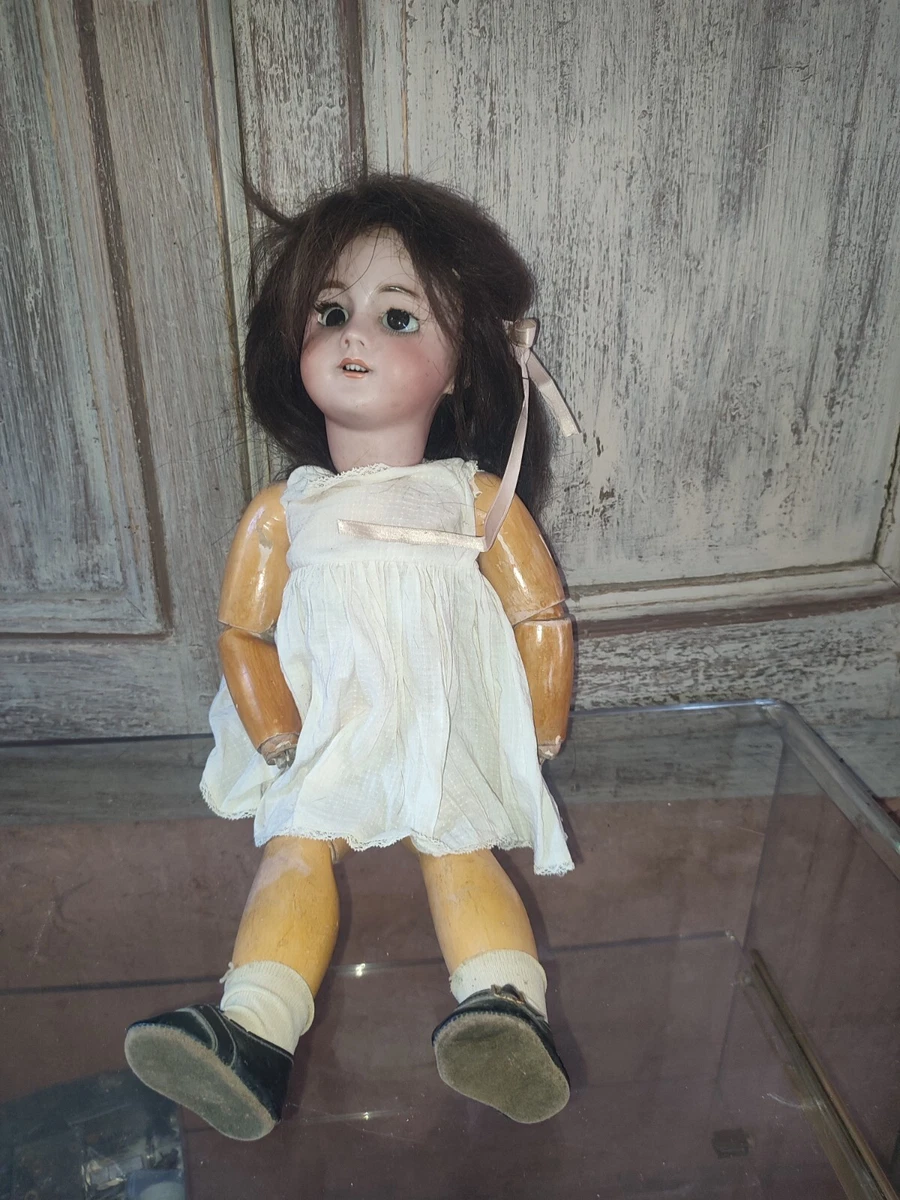 Bel Éventail Pour Poupée Ancienne – Jumeau – Porcelaine – Très Bon état