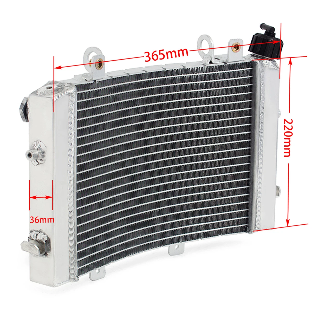Radiateur Aluminium Pour Polaris RZR 900 (2013-2015) Et RZR 1000 XP (2014-2025) - Neuf