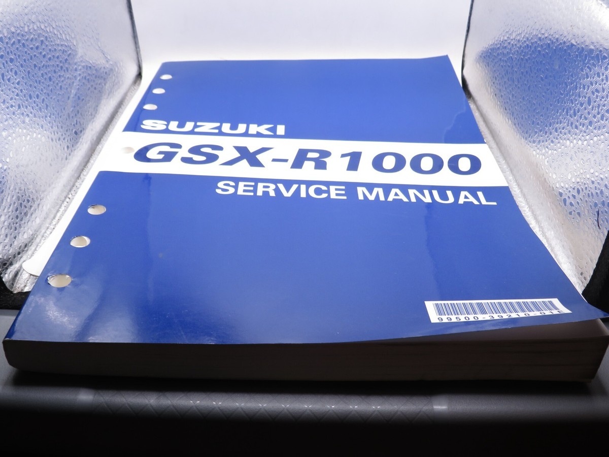 Used Suzuki GSX-R1000 K1 00 Genuine Owners Service Repair Manual 