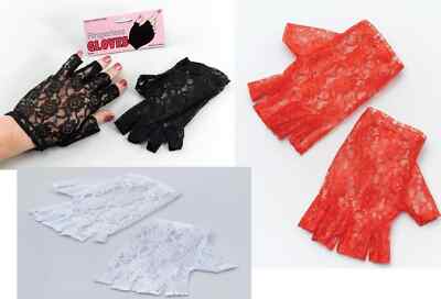 sexy-lace-fingerless-gloves-80-s-black-madonna-ladies-lady-1980-s-fancy