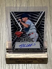 2023 Leaf Exotic Baseball Brandon Walter Auto 1/5 Boston Red Sox