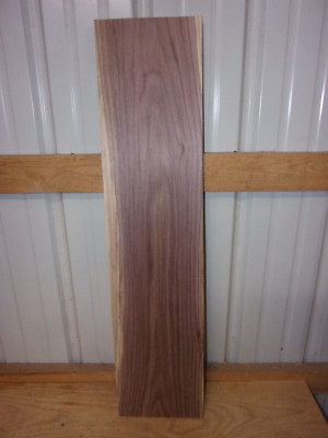 1 PC WALNUT LUMBER WOOD KILN DRIED BOARD 36''X 8 1/2''X 3/4''  LOT 35V CLEAR