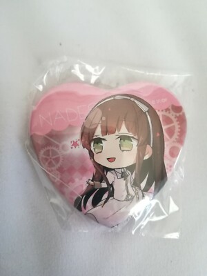 Clock Zero Shuuen no Ichibyou Kurou Nadeshiko  can badge Heart