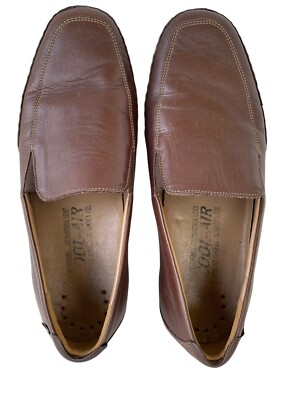 Mephisto Shoes Mens 9 Cool Air Casual Slip On Loafer Brown 