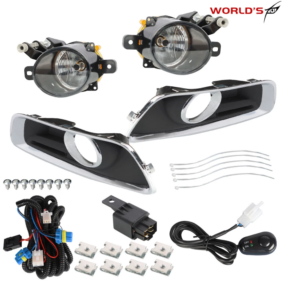 Kit de interruptor de cableado luces antiniebla de parachoques de conducción para Chevrolet Malibu 2013-2015 Foto 4 de 4