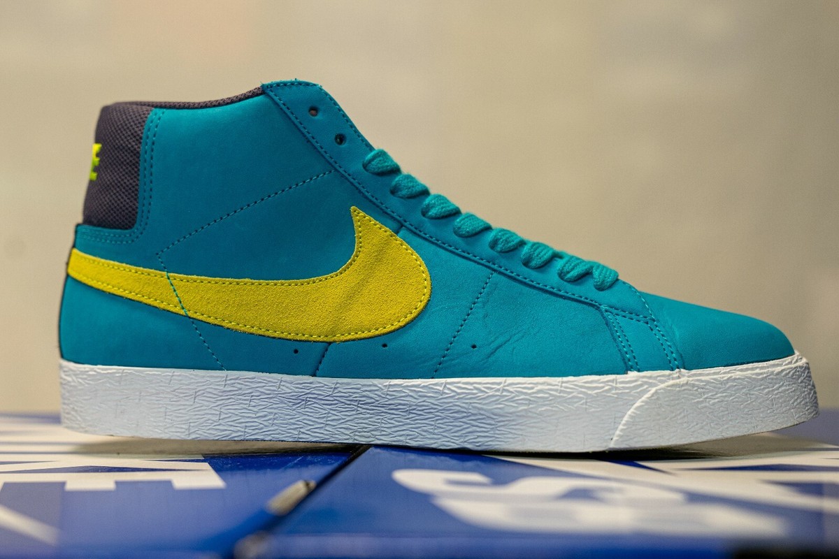 %Nike SB Blazer Premium Blue Aquamarine Men Size 11 314070 A6 Nike SB Blazer Premium Blue Aquamarine Men Size 11 314070 | eBay main image 2