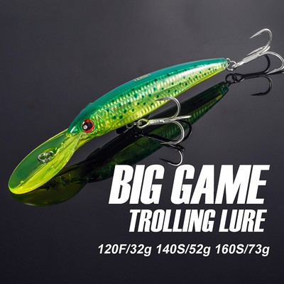 Trolling Minnow Fishing Lures Floating Slow Sinking Wobblers Artificial Bait